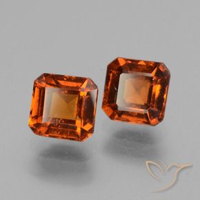 Shop natural 2.84ct Ambre orange Grenat Hessonite gems, Octogone / coupe Émeraude, from Madagascar at GemSelect. In stock, global shipping!