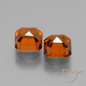 Shop natural 2.84ct Ambre orange Grenat Hessonite gems, Octogone / coupe Émeraude, from Madagascar at GemSelect. In stock, global shipping!