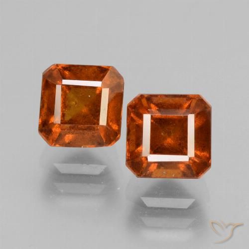 Shop natural 3.35ct Ambre orange Grenat Hessonite gems, Octogone / coupe Émeraude, from Madagascar at GemSelect. In stock, global shipping!