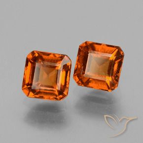 Shop natural 2.73ct Orange foncé Grenat Hessonite gems, Octogone / coupe Émeraude, from Madagascar at GemSelect. In stock, global shipping!