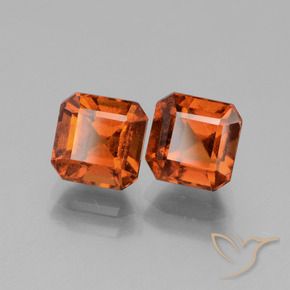 Shop natural 3.35ct Orange foncé Grenat Hessonite gems, Octogone / coupe Émeraude, from Madagascar at GemSelect. In stock, global shipping!