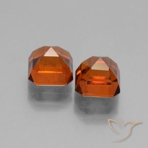Shop natural 3.35ct Orange foncé Grenat Hessonite gems, Octogone / coupe Émeraude, from Madagascar at GemSelect. In stock, global shipping!