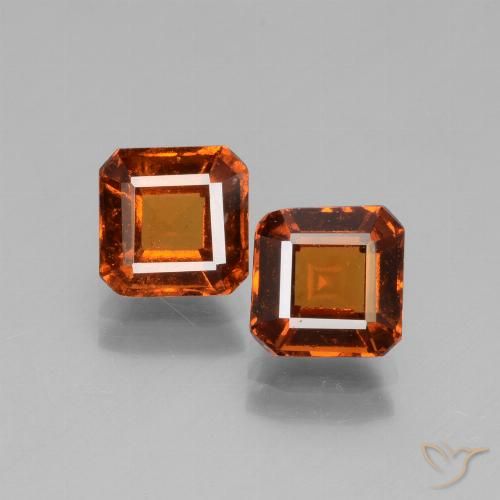 Shop natural 2.69ct Orange moyen Grenat Hessonite gems, Octogone / coupe Émeraude, from Madagascar at GemSelect. In stock, global shipping!