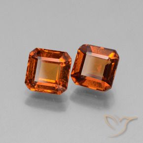Shop natural 2.69ct Orange moyen Grenat Hessonite gems, Octogone / coupe Émeraude, from Madagascar at GemSelect. In stock, global shipping!
