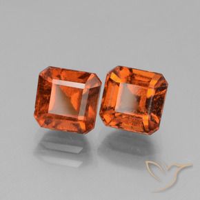 Shop natural 3.56ct Ambre orange Grenat Hessonite gems, Octogone / coupe Émeraude, from Madagascar at GemSelect. In stock, global shipping!
