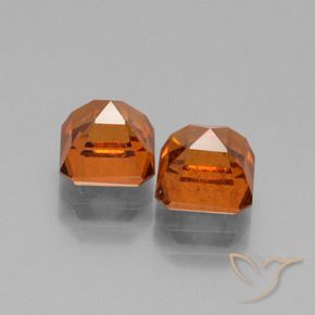 Shop natural 3.40ct Orange foncé Grenat Hessonite gems, Octogone / coupe Émeraude, from Madagascar at GemSelect. In stock, global shipping!