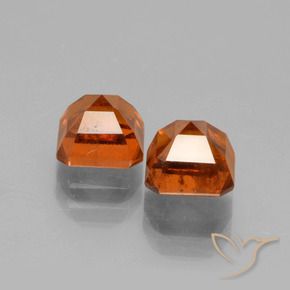 Shop natural 3.23ct Ambre orange Grenat Hessonite gems, Octogone / coupe Émeraude, from Madagascar at GemSelect. In stock, global shipping!