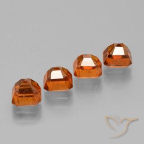 Shop natural 3.59ct Orange feu Grenat Hessonite gems, Octogone / coupe Émeraude, from Madagascar at GemSelect. In stock, global shipping!