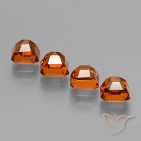 Shop natural 3.69ct Orange foncé Grenat Hessonite gems, Octogone / coupe Émeraude, from Madagascar at GemSelect. In stock, global shipping!