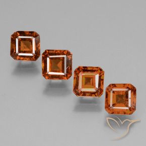 Shop natural 3.09ct Orange foncé Grenat Hessonite gems, Octogone / coupe Émeraude, from Madagascar at GemSelect. In stock, global shipping!