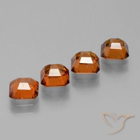 Shop natural 3.09ct Orange foncé Grenat Hessonite gems, Octogone / coupe Émeraude, from Madagascar at GemSelect. In stock, global shipping!