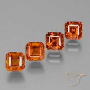 Shop natural 3.91ct Orange foncé Grenat Hessonite gems, Octogone / coupe Émeraude, from Madagascar at GemSelect. In stock, global shipping!