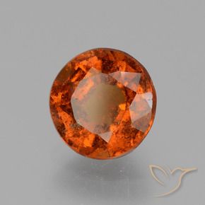 Grenat Hessonite Orange foncé naturelle Tour, 1.90 ct, VS-SI