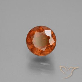 Grenat Hessonite Ambre orange naturelle Tour, 1.65 ct, VS