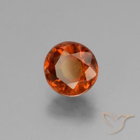 Grenat Hessonite Orange moyen naturelle Tour, 1.69 ct, VS-SI