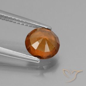 Grenat Hessonite Orange moyen-foncé naturelle Tour, 1.65 ct, VS-SI