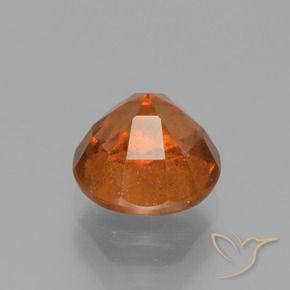 Grenat Hessonite Orange moyen naturelle Coupe roude, 1.71 ct, VS