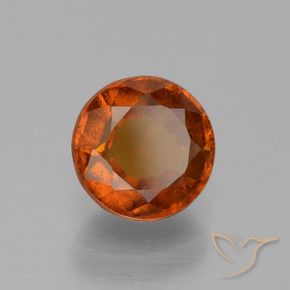 Grenat Hessonite Ambre orange naturelle Tour, 1.68 ct, VS