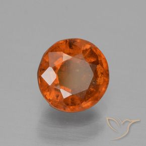 Grenat Hessonite Ambre orange naturelle Tour, 1.62 ct, VS-SI