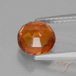 Grenat Hessonite Ambre orange naturelle Tour, 1.62 ct, VS-SI