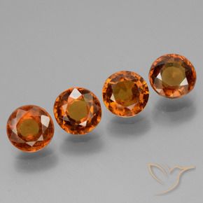Shop natural 3.78ct Orange foncé Grenat Hessonite gems, Tour, from Madagascar at GemSelect. In stock, global shipping!