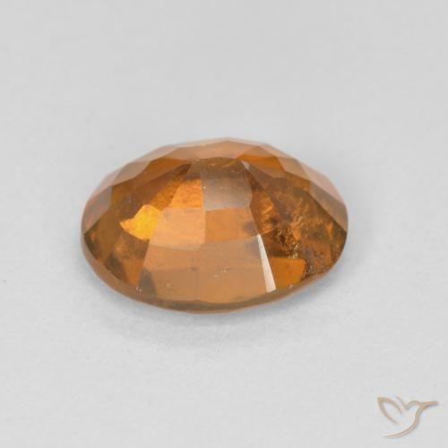 Grenat Hessonite Orange foncé naturelle ovale, 2.23 ct, VS-SI
