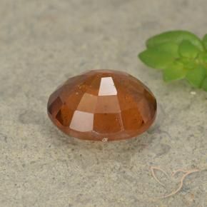 Grenat Hessonite Orange foncé naturelle ovale, 2.29 ct, VS-SI