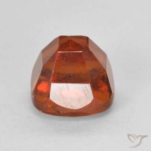 Grenat Hessonite Orange rougeâtre naturelle Coussin, 1.91 ct, VS