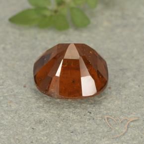 Grenat Hessonite Orange rougeâtre naturelle Coussin, 1.91 ct, VS-SI