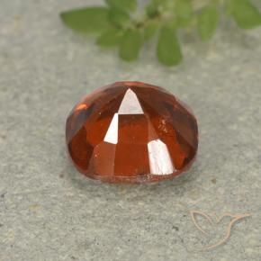 Grenat Hessonite Orange foncé naturelle Coussin, 1.92 ct, VS-SI