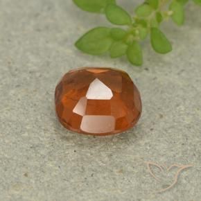 Grenat Hessonite Orange moyen naturelle Coussin, 1.80 ct, VS