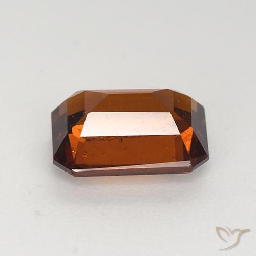 Grenat Hessonite Orange moyen naturelle Octogone / coupe Émeraude, 2.23 ct, VS