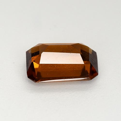 Grenat hessonite orange naturelle taille émeraude, 2,23 ct, VVS-VS