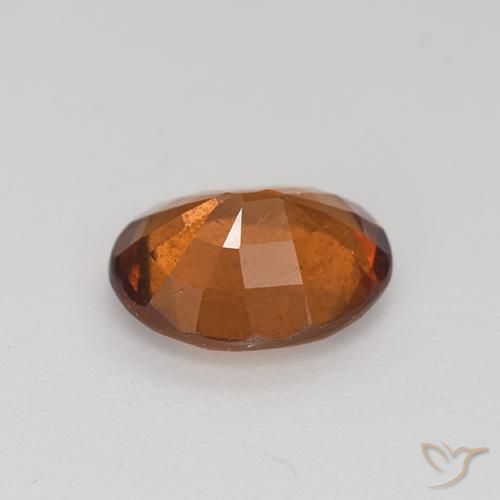 Grenat Hessonite Brun pain d'épices naturelle ovale, 2.21 ct, VS-SI