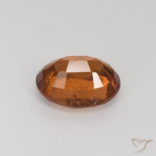 Grenat Hessonite Marron chaud naturelle Coupe ovale, 2.20 ct, VS-SI