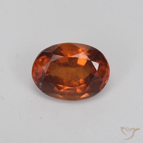 1.92ct Naturel Brun pain d'épices Grenat Hessonite, ovale, VS-SI
