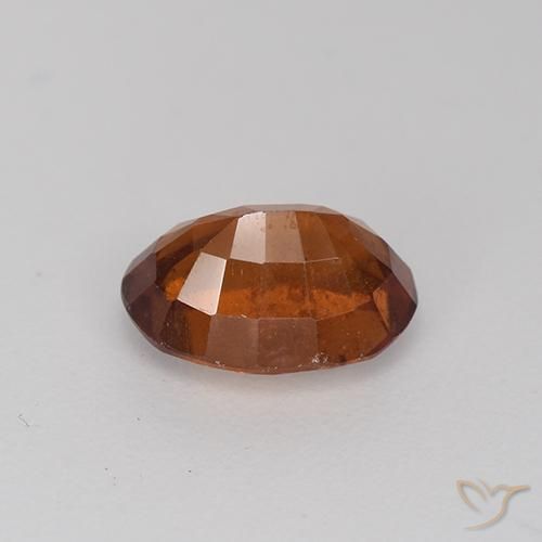Grenat Hessonite Brun pain d'épices naturelle ovale, 1.92 ct, VS-SI
