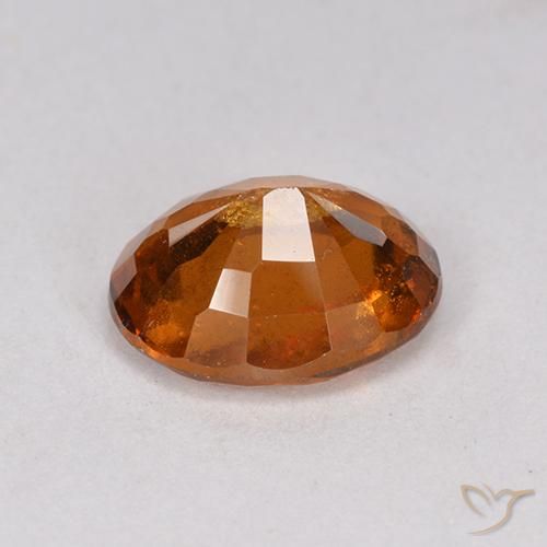 Grenat Hessonite Orange moyen-foncé naturelle ovale, 1.98 ct, VS-SI