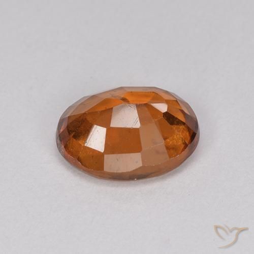 Grenat Hessonite Orange foncé naturelle ovale, 2.00 ct, VS-SI