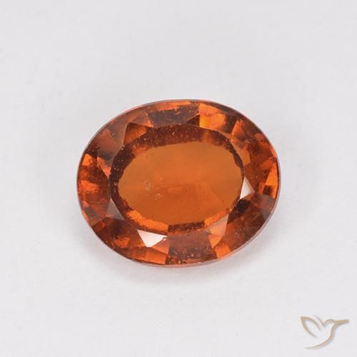 2.28ct Naturel Orange moyen Grenat Hessonite, ovale, VS