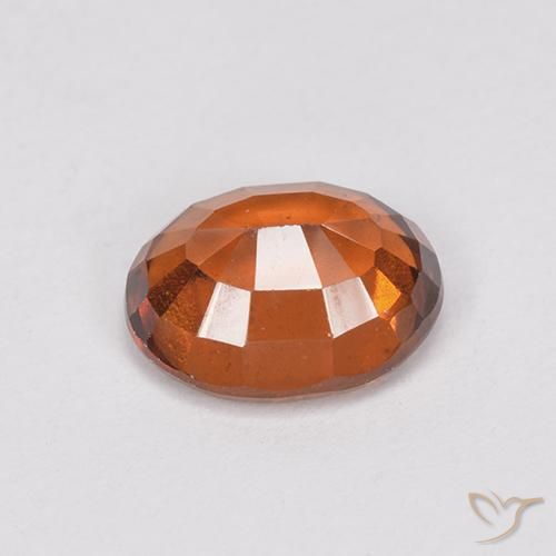 Grenat Hessonite Orange moyen naturelle ovale, 2.28 ct, VS
