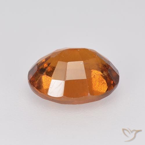 Grenat Hessonite Orange moyen-foncé naturelle ovale, 2.41 ct, VS-SI