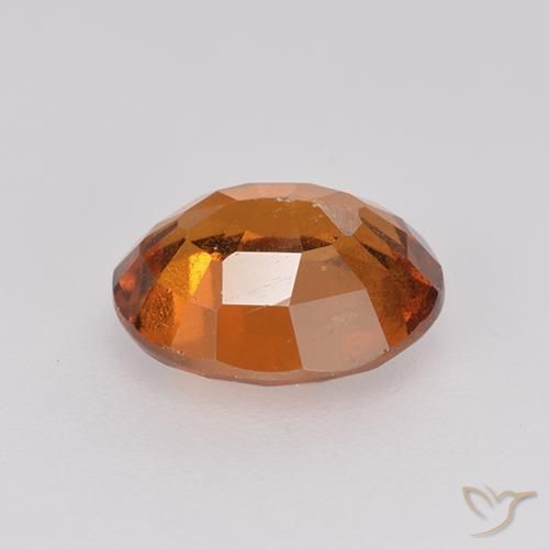 Grenat Hessonite Orange foncé naturelle ovale, 2.11 ct, VS-SI