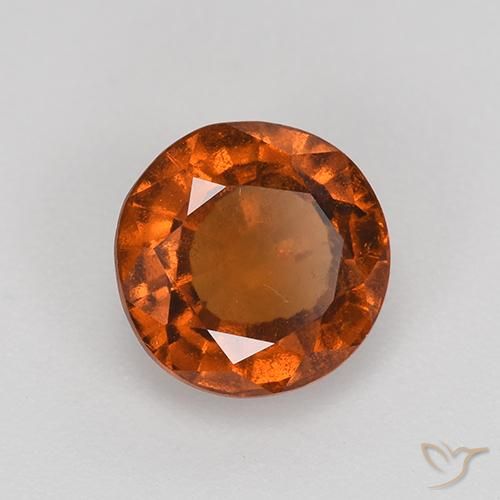 Grenat Hessonite Ambre orange naturelle Tour, 2.10 ct, VS-SI