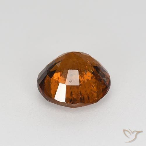 Grenat Hessonite Orange rougeâtre naturelle Tour, 1.76 ct, VS-SI