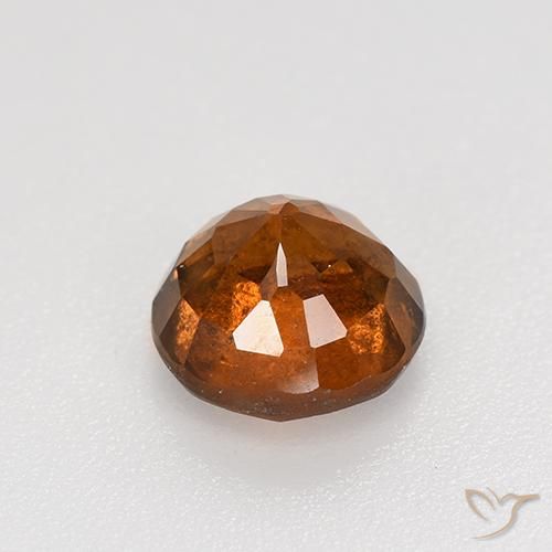 Grenat Hessonite Orange rougeâtre naturelle Tour, 1.83 ct, VS-SI