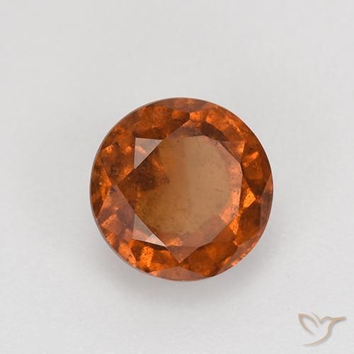 Grenat Hessonite Orange foncé naturelle Tour, 1.85 ct, VS-SI