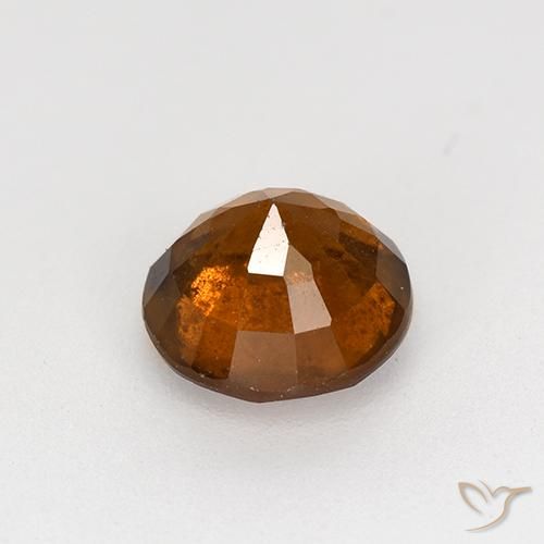 Grenat Hessonite Orange rougeâtre naturelle Tour, 1.76 ct, VS-SI