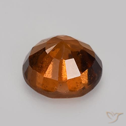 Grenat Hessonite Orange rougeâtre naturelle Tour, 1.87 ct, VS
