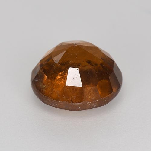 Grenat Hessonite Orange moyen naturelle Coupe roude, 2.71 ct, VS-SI